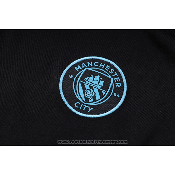 Tracksuit Manchester City Short Sleeve 2022-2023 Black - Shorts